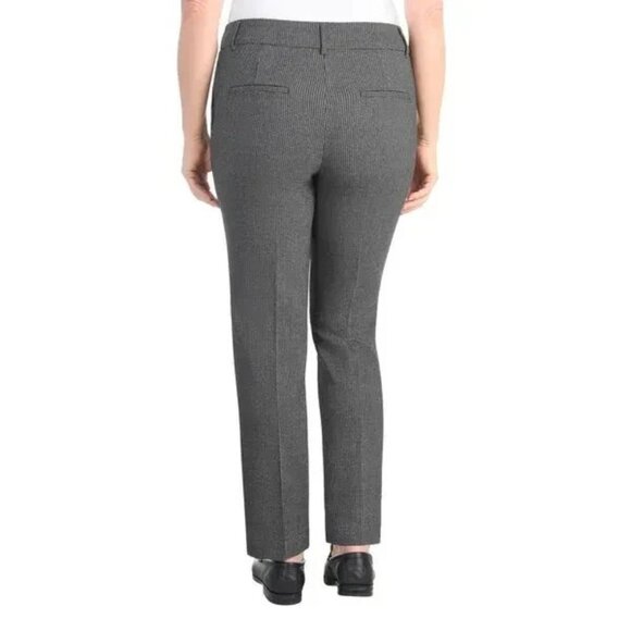 NEW Hilary Radley Women's M Pull-On Tummy Contral Slim Leg Dress Pants Pattern - Picture 2 of 10